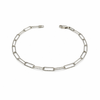 Silver chain bracelet