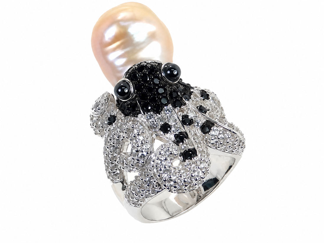 Octopus silver ring
