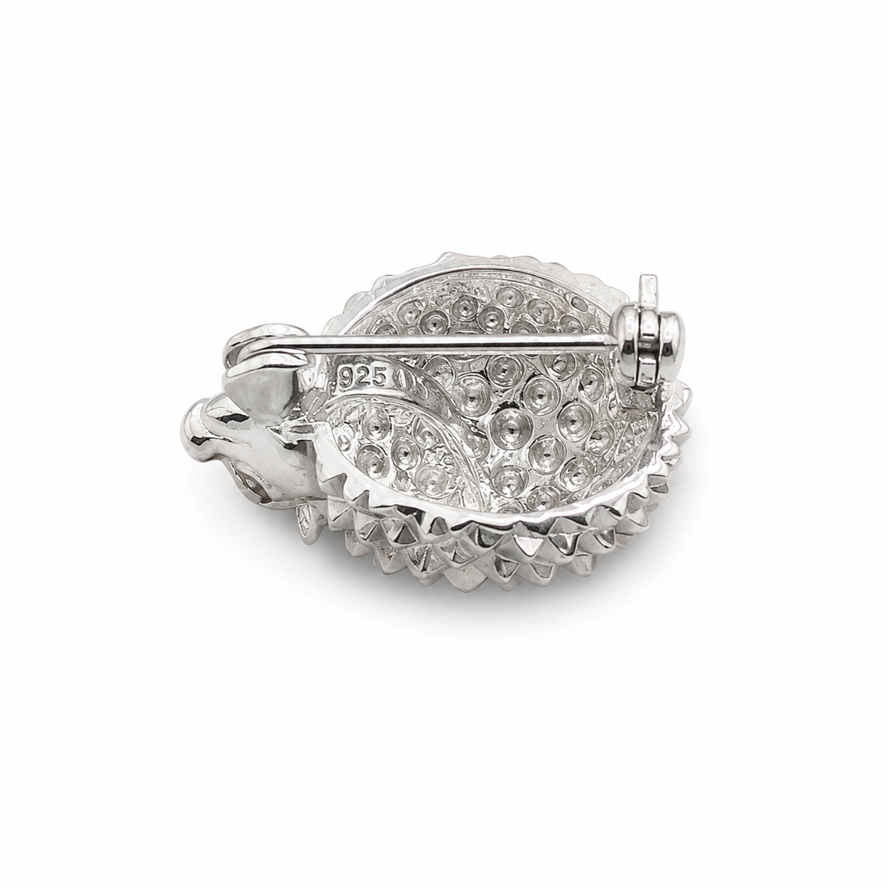 Hedgehog silver pendant/brooch